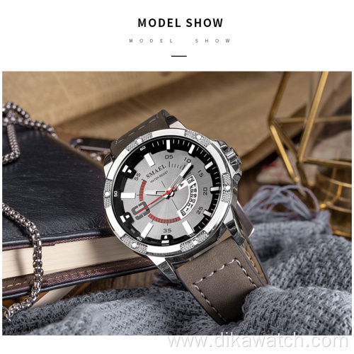 SMAEL Watches Men Luxury Quartz Watch Fashion Military